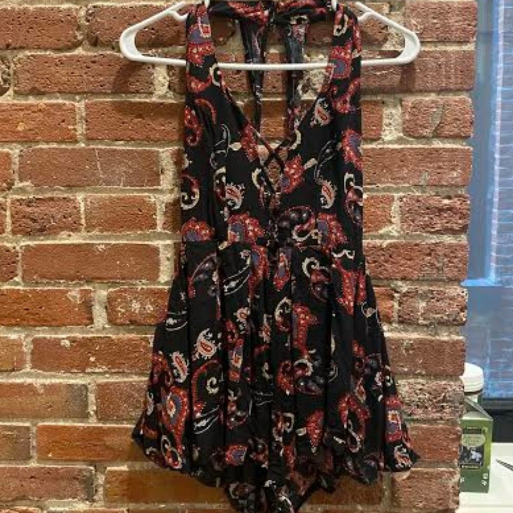 Mini Patterned Boutique Romper